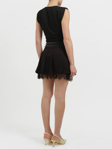 Body con spalline imbottite