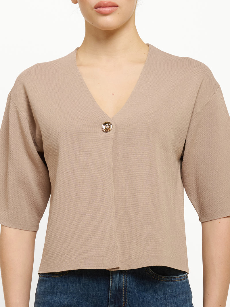 Cardigan un bottone