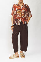 Camicia coreana con fiocco