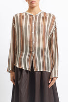 Camicia in lana con fiocco