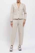 Giacca slim fit punto milano
