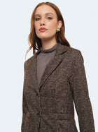 Giacca slim fit principe di galles