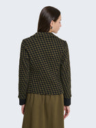 Blazer slim fit a scacchi