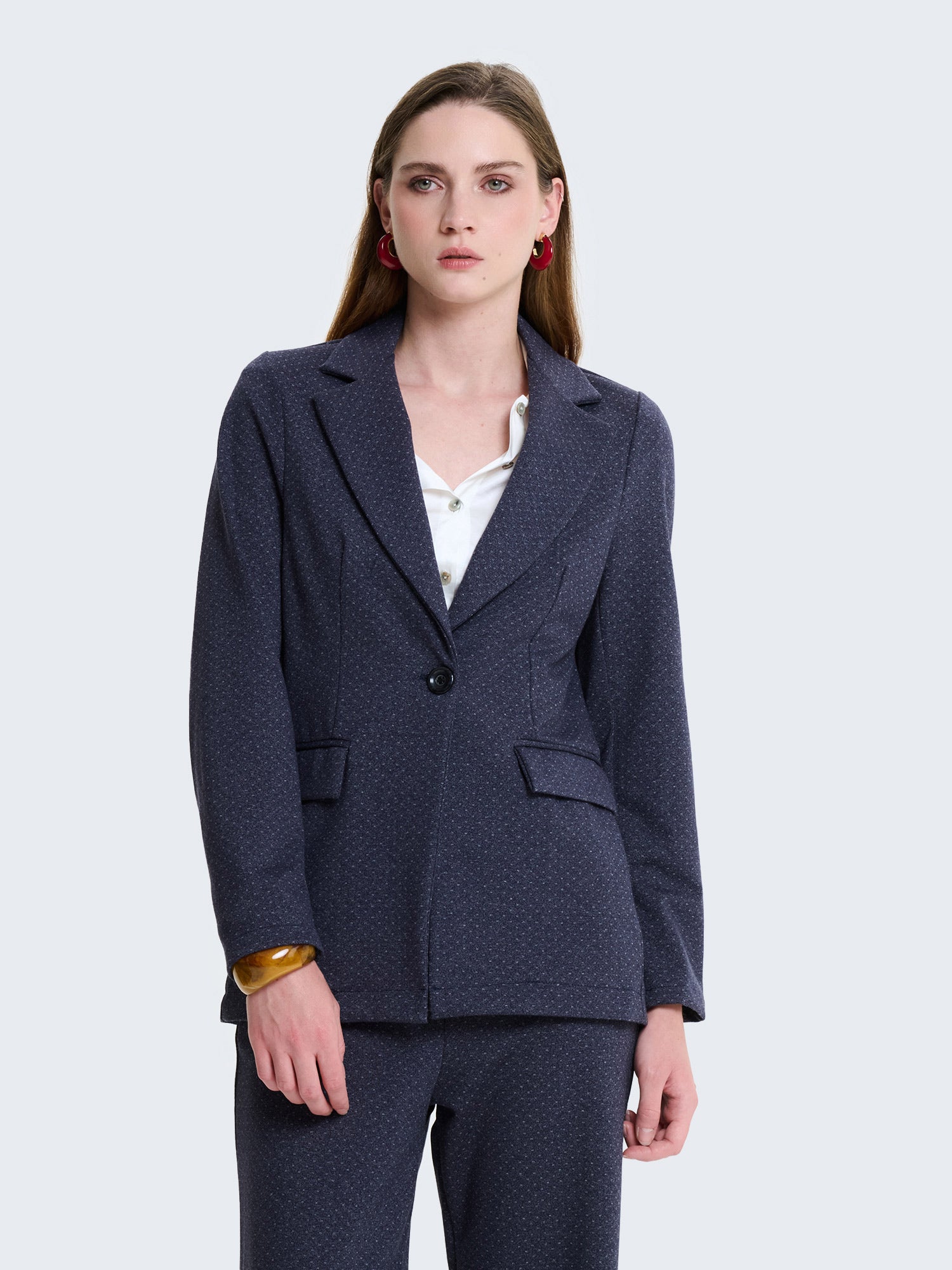 Blazer leggero a pois