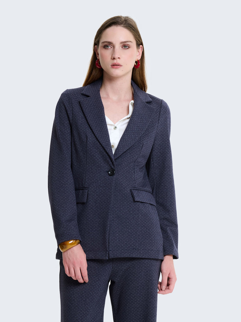 Blazer leggero a pois