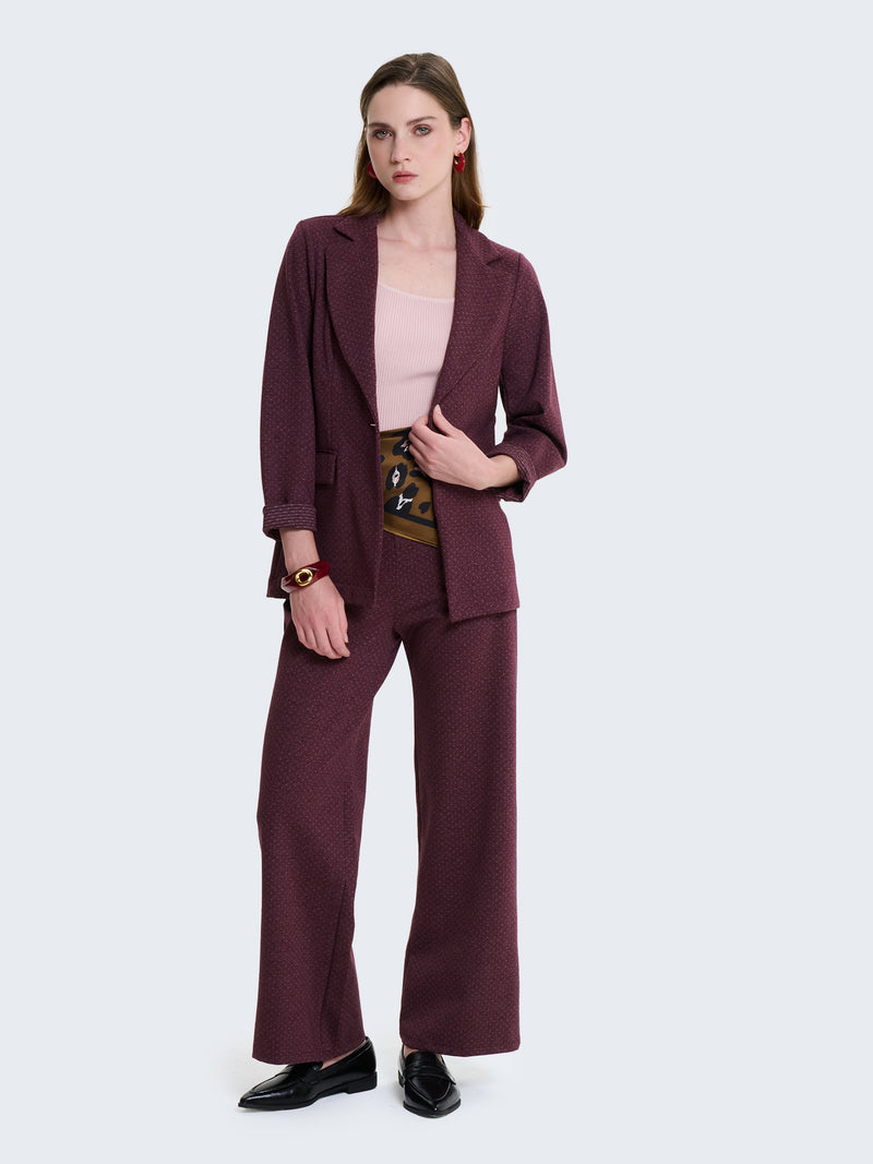 Blazer leggero a pois
