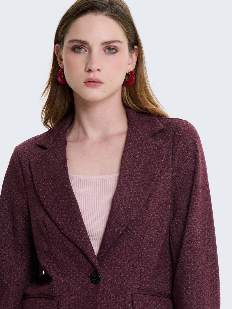 Blazer leggero a pois