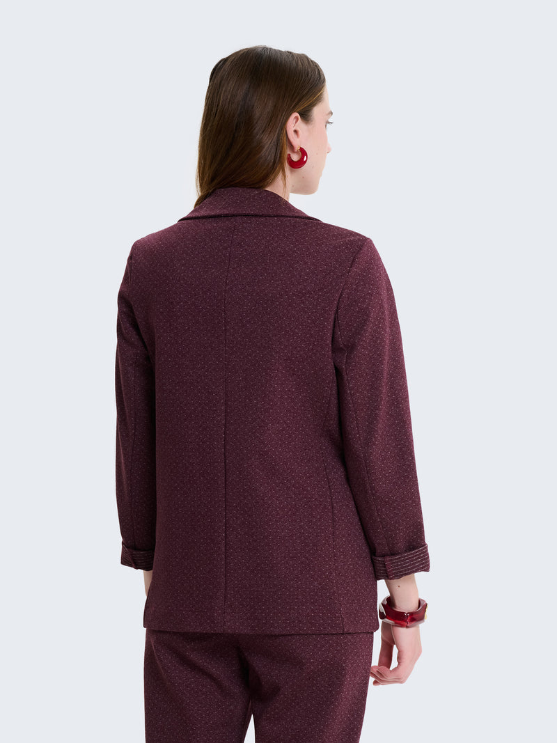 Blazer leggero a pois