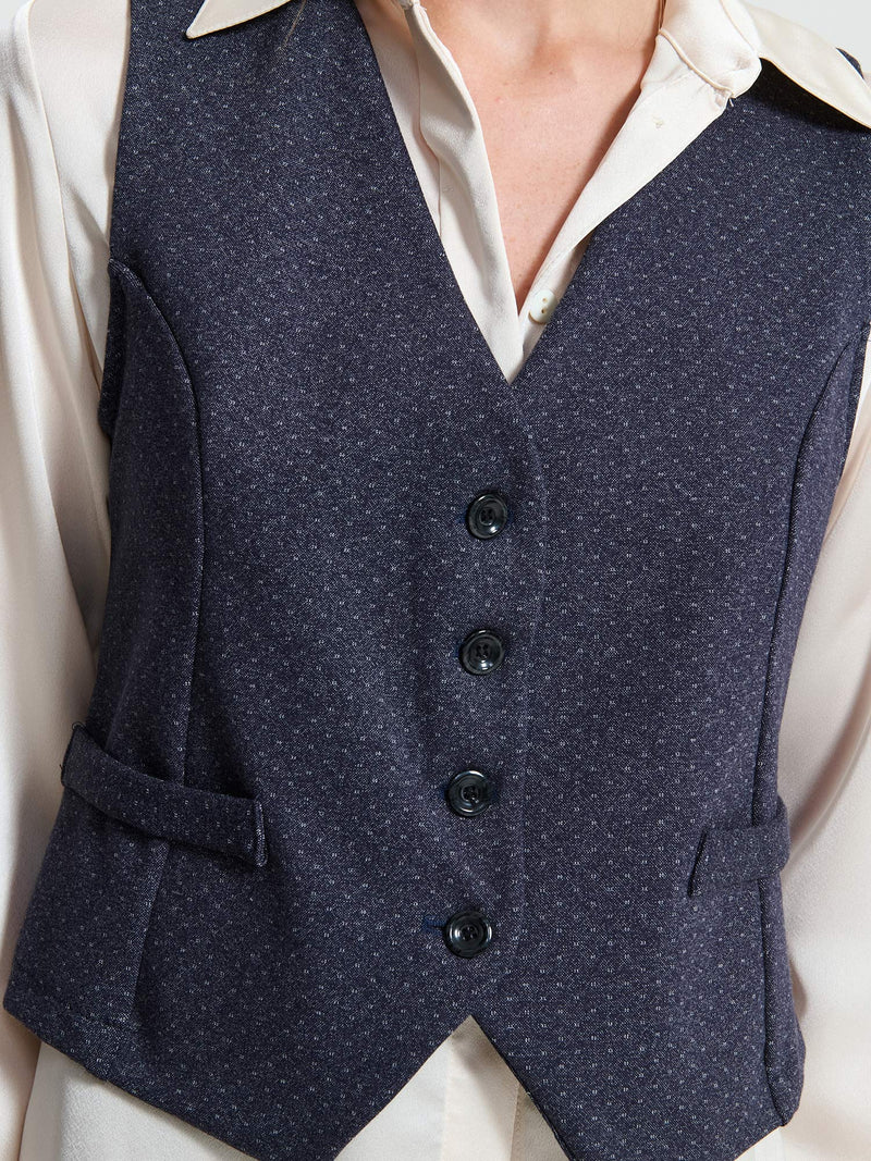 Gilet a pois