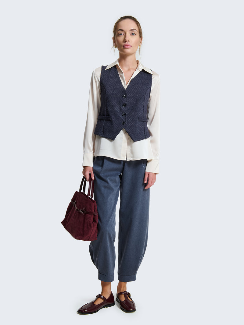Gilet a pois