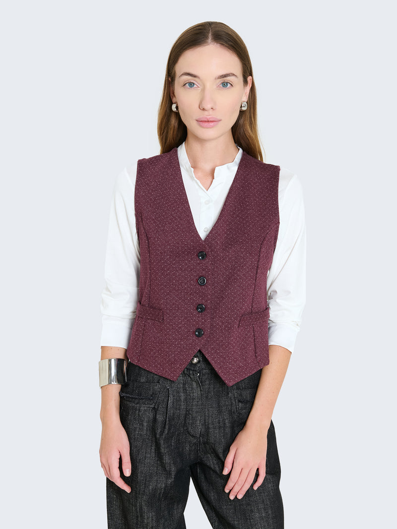 Gilet a pois