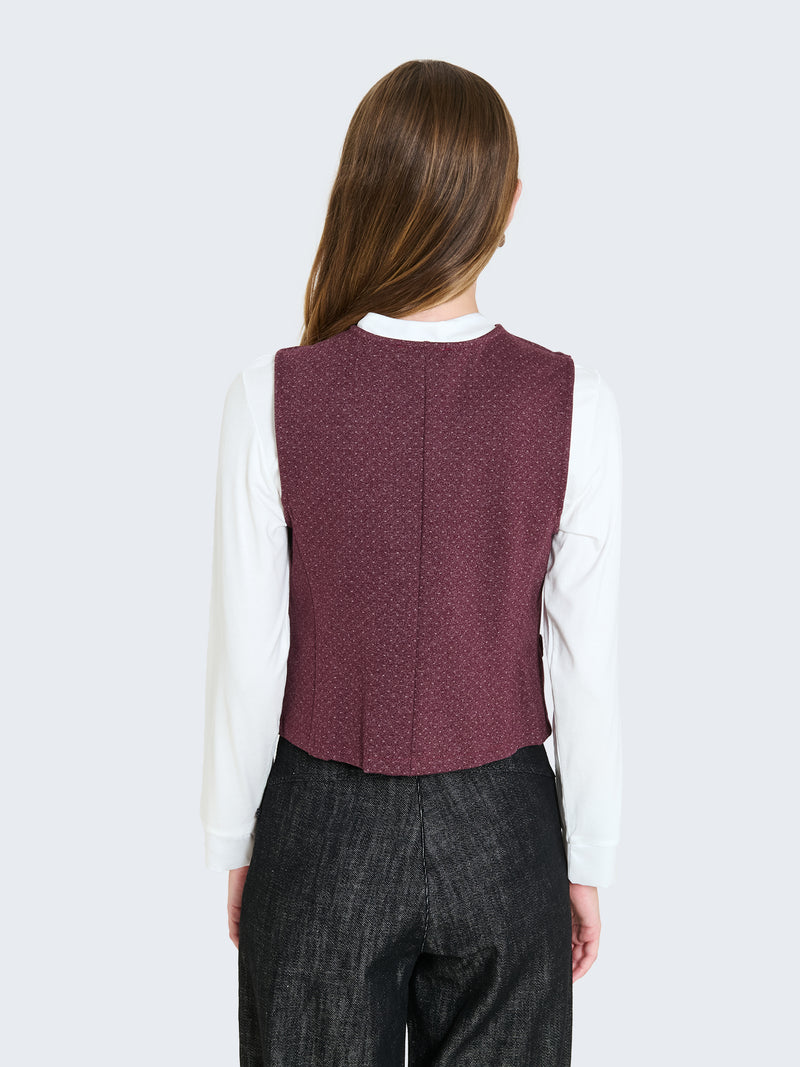 Gilet a pois