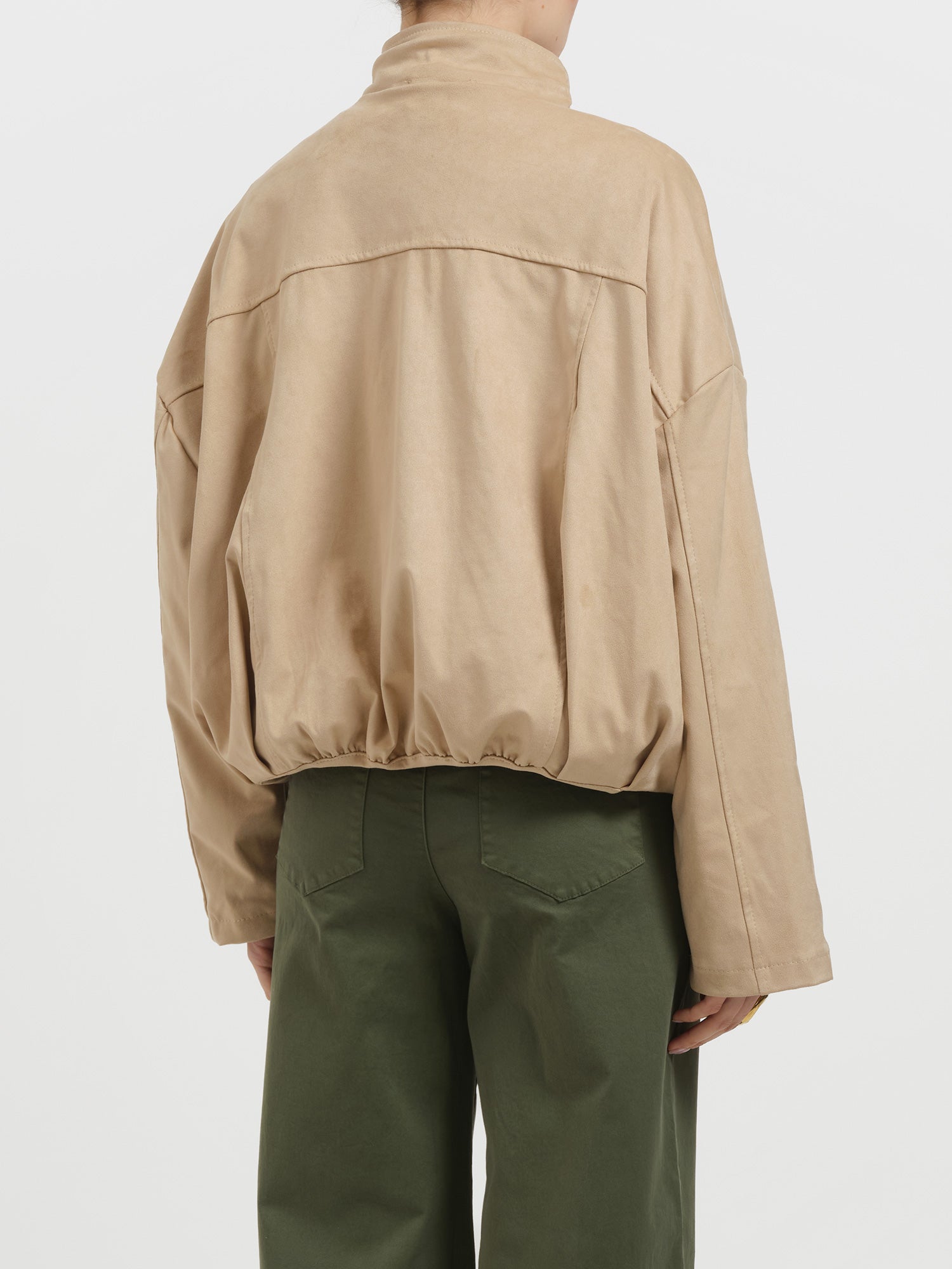 Giacca bomber in ecodaino