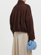 Giacca bomber in ecodaino