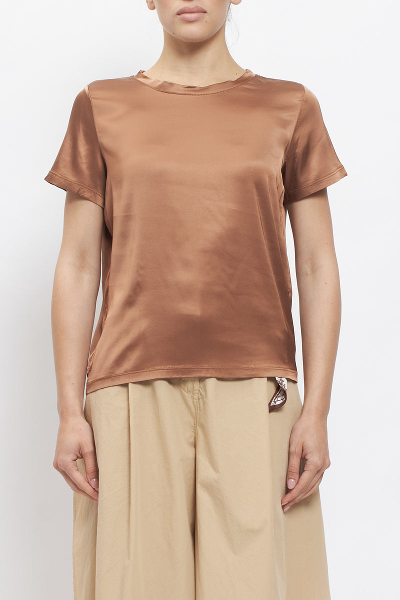 T-shirt in raso
