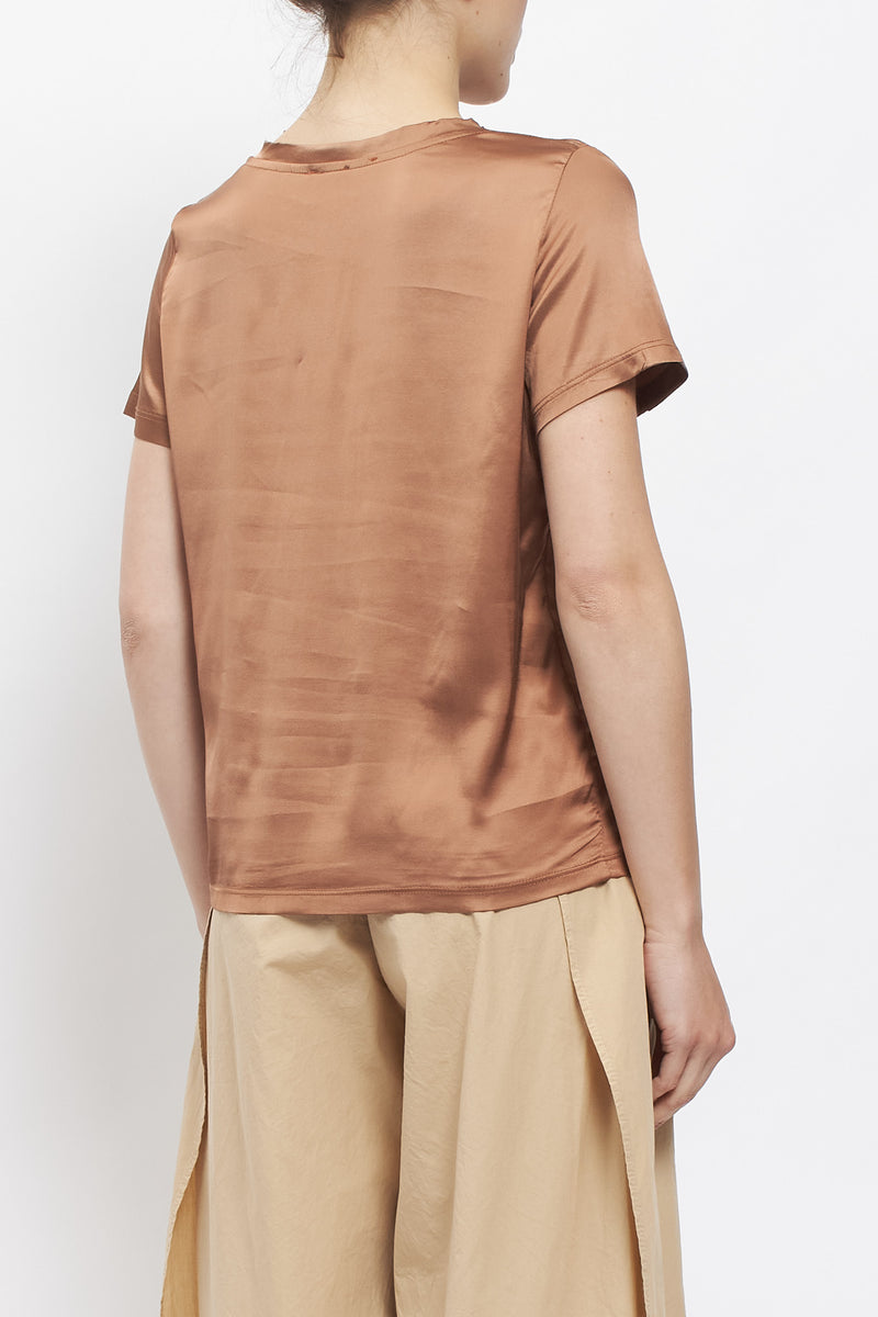 T-shirt in raso