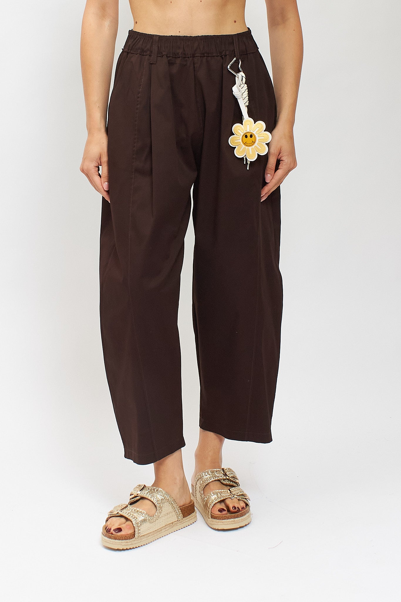 Pantaloni in gabardina