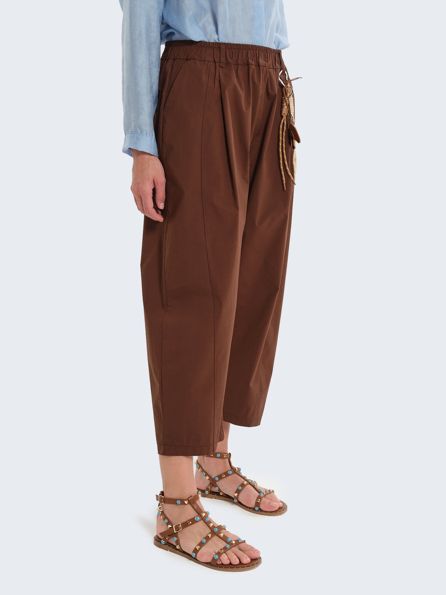 Pantaloni cargo in cotone