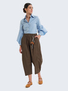 Pantaloni cargo in cotone