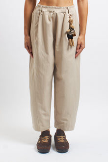 Pantalone barrel con portachiavi