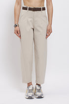 Pantaloni barrel punto milano