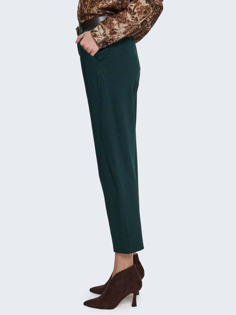 Pantaloni balloon punto milano