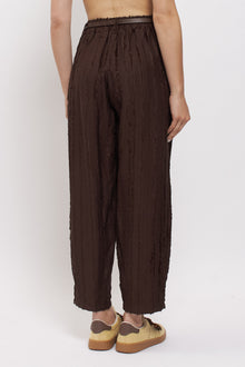 Pantalone in viscosa con cintura