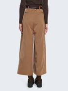 Pantaloni palazzo con cintura