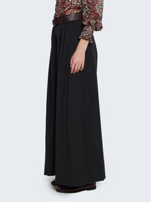 Pantaloni palazzo con cintura