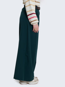 Pantaloni palazzo con cintura