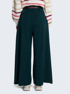 Pantaloni palazzo con cintura