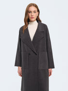 Cappotto lungo in lana