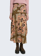 Gonna pencil con fantasia parsley