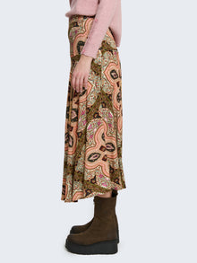 Gonna pencil con fantasia parsley