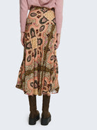 Gonna pencil con fantasia parsley