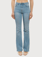 Jeans con tasche di strass