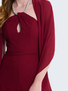 Tuta con collier gioiello