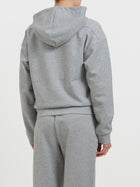 Felpa in cotone con cappuccio