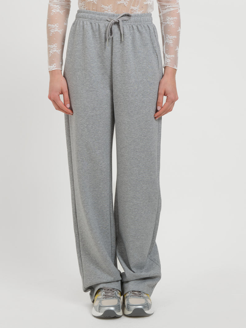 Pantaloni palazzo in cotone