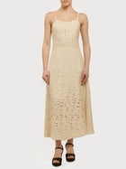 Abito in devore con spalline