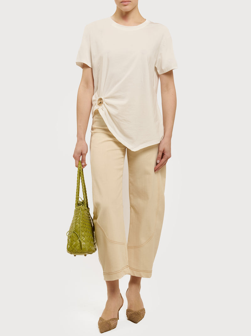 T-shirt con anello