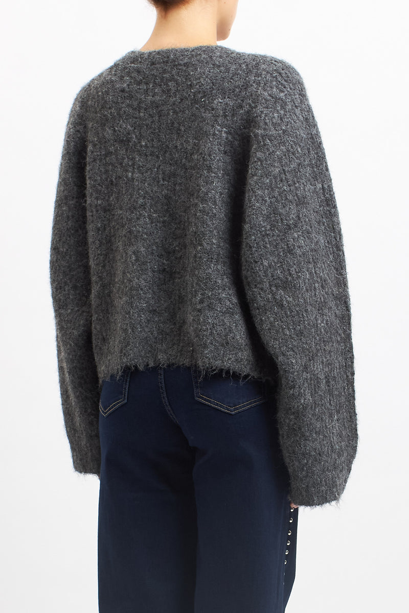 Cardigan con alamaro