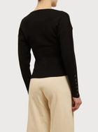 Maglia avvitata con bottoncini