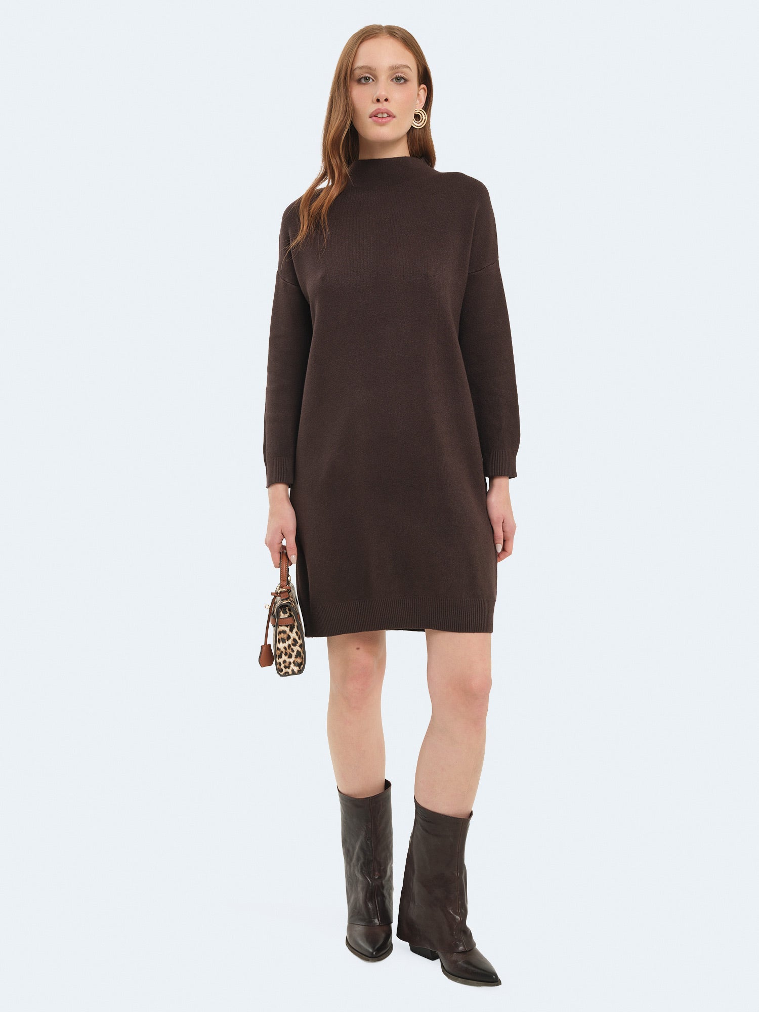 Mini abito in maglia