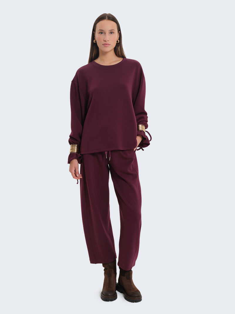Sweatpants with drawstring