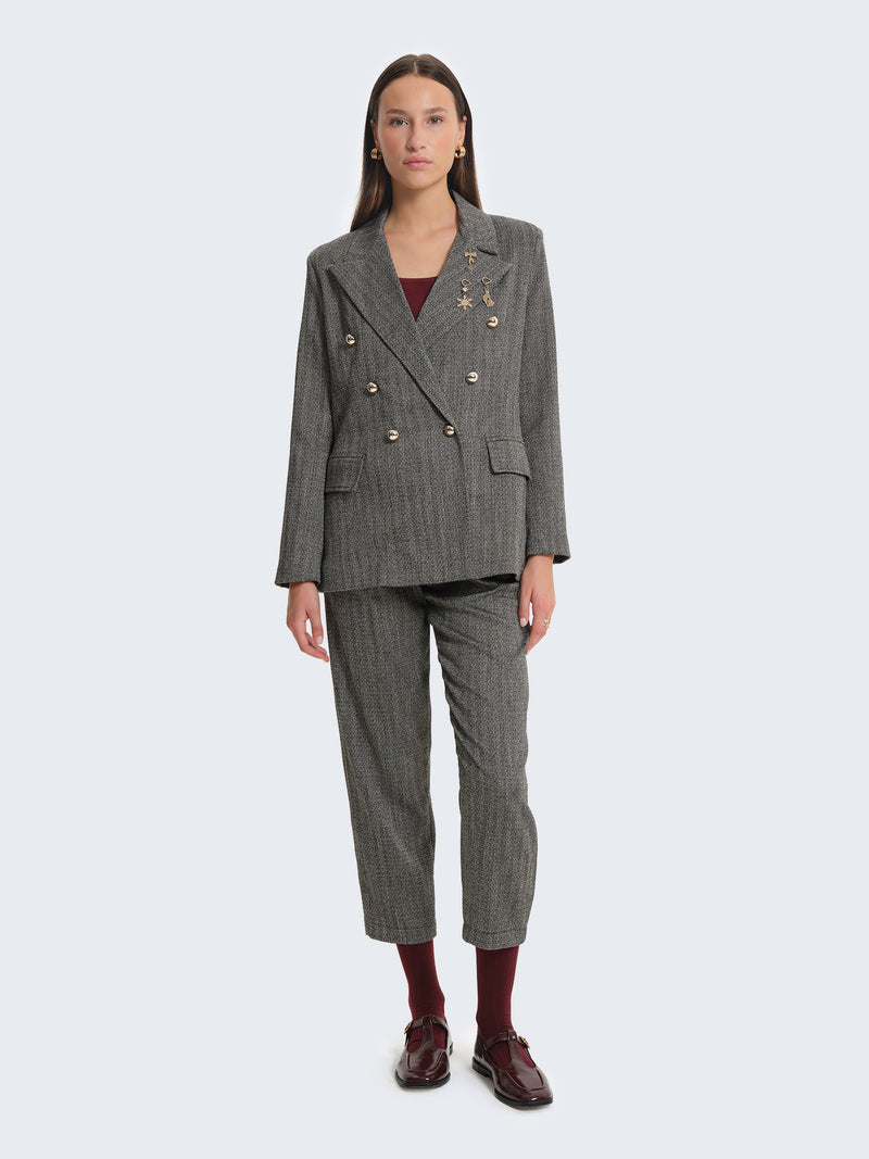 HERRINGBONE PANTS