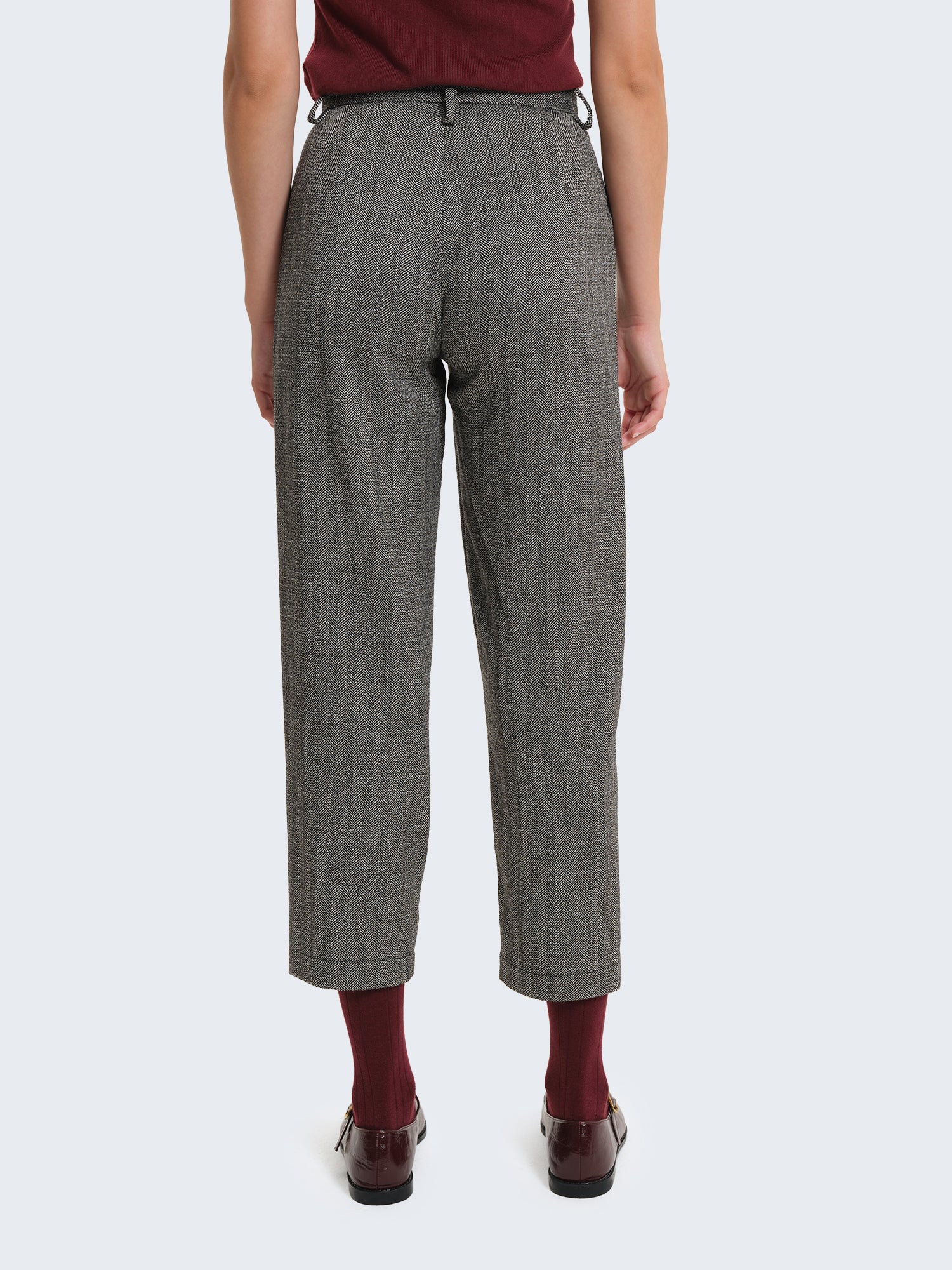HERRINGBONE PANTS