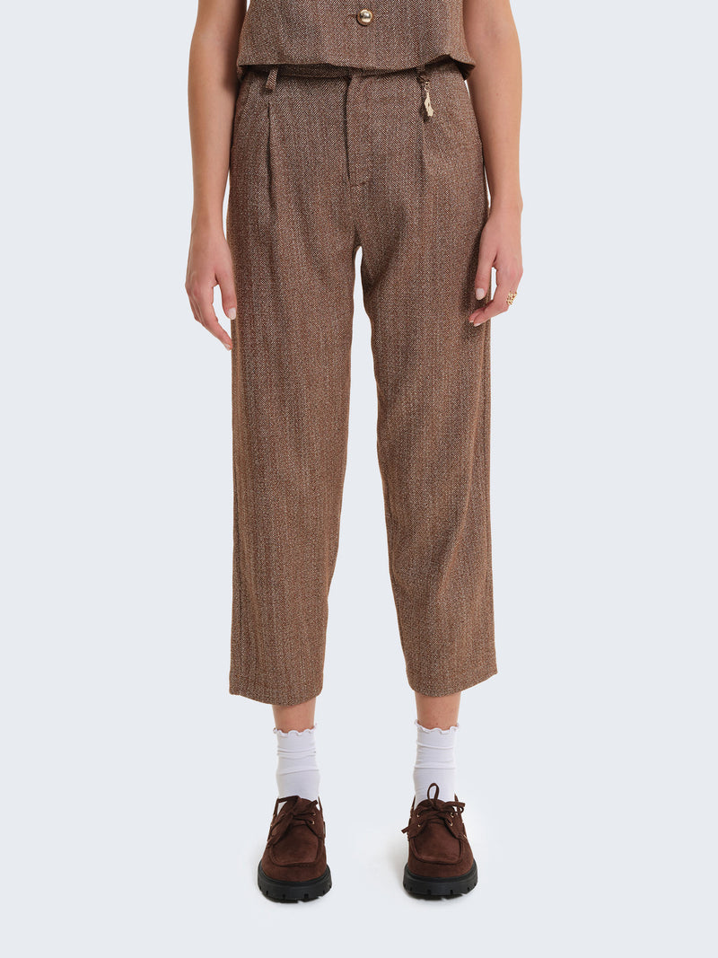 HERRINGBONE PANTS