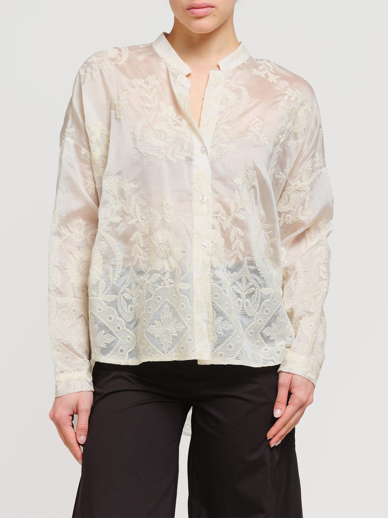 Camicia corena con nodo