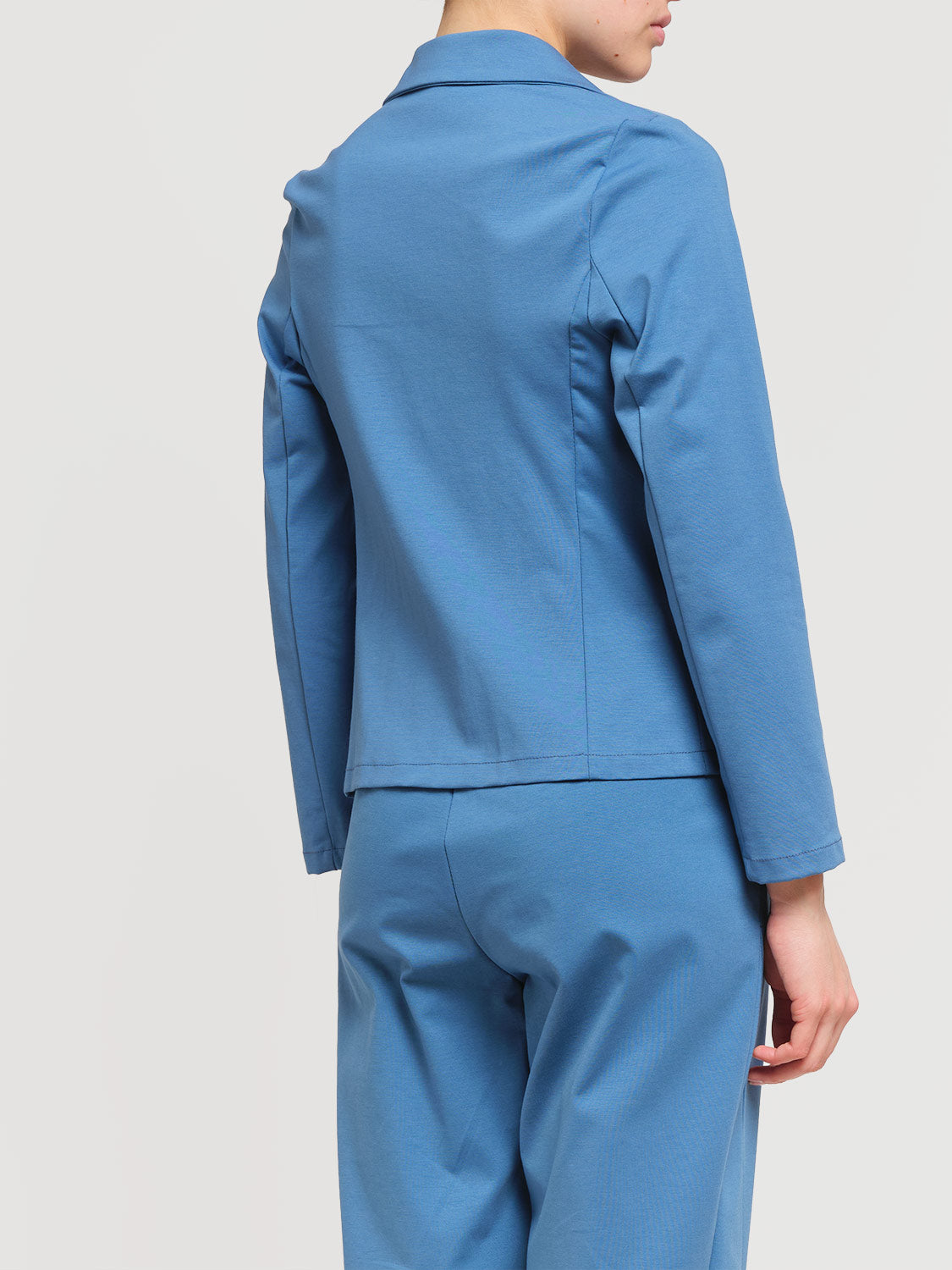 Giacca slim fit punto milano